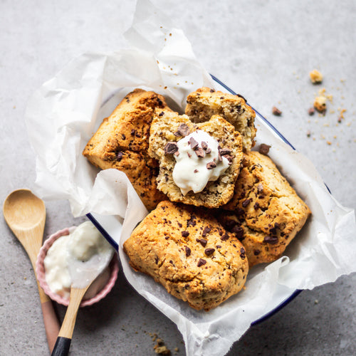 RECIPE: Gluten Free Dark Chocolate Scones