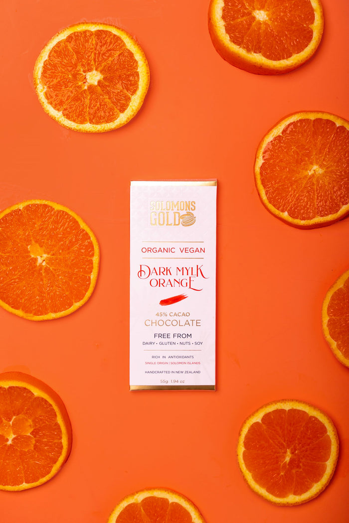 Dark Mylk Orange 45% Chocolate Bar - 55g