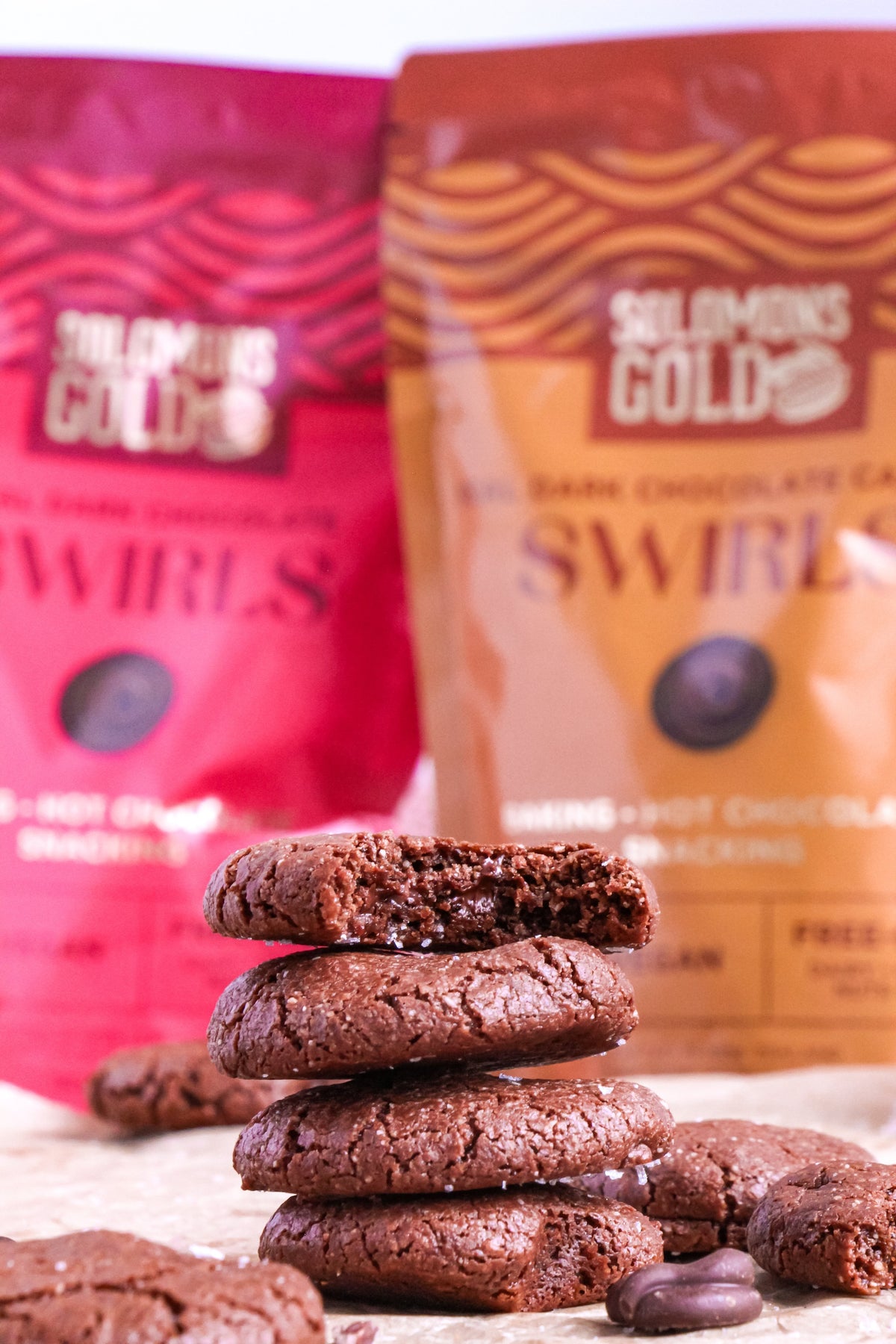 Recipe: Double chocolate vegan mini cookies