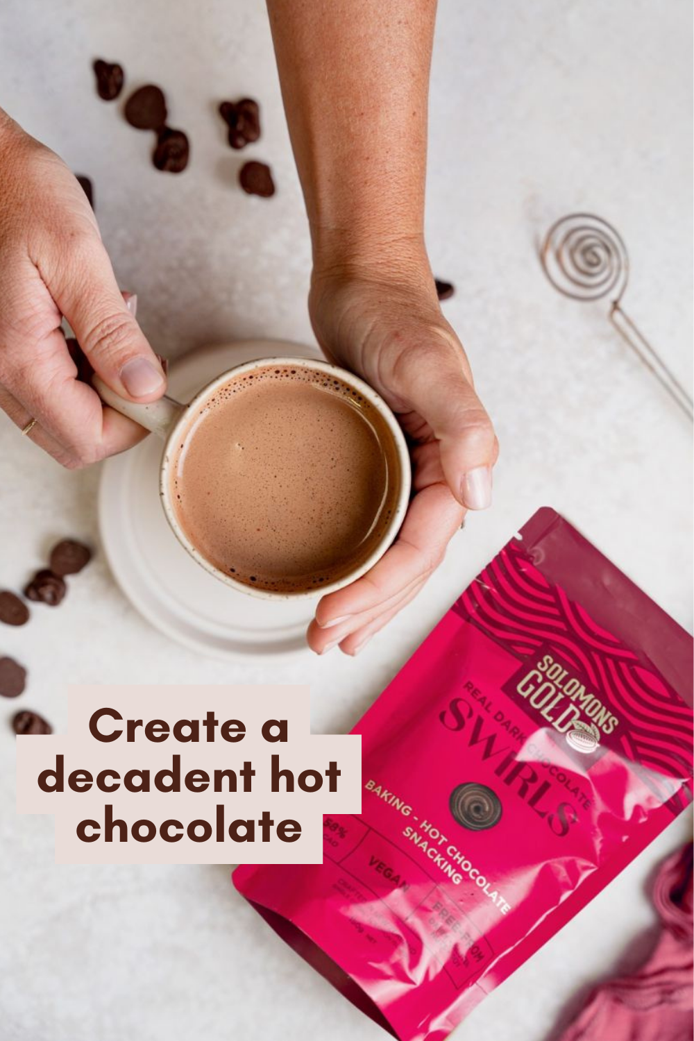 Dark Chocolate Swirls 58% - 150g