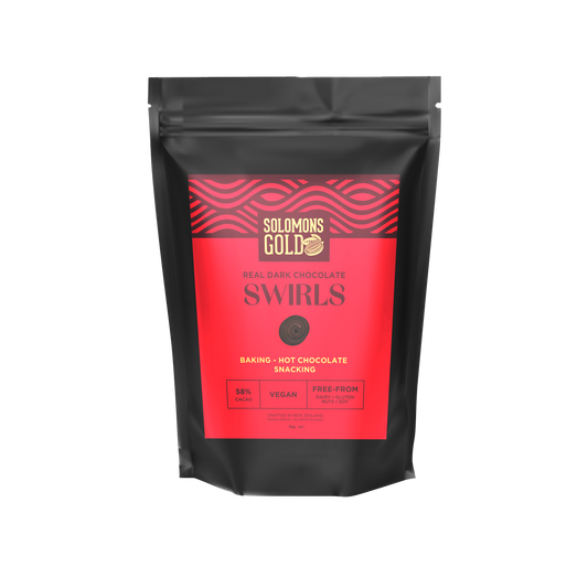 Dark Chocolate Swirls 58%, 1kg