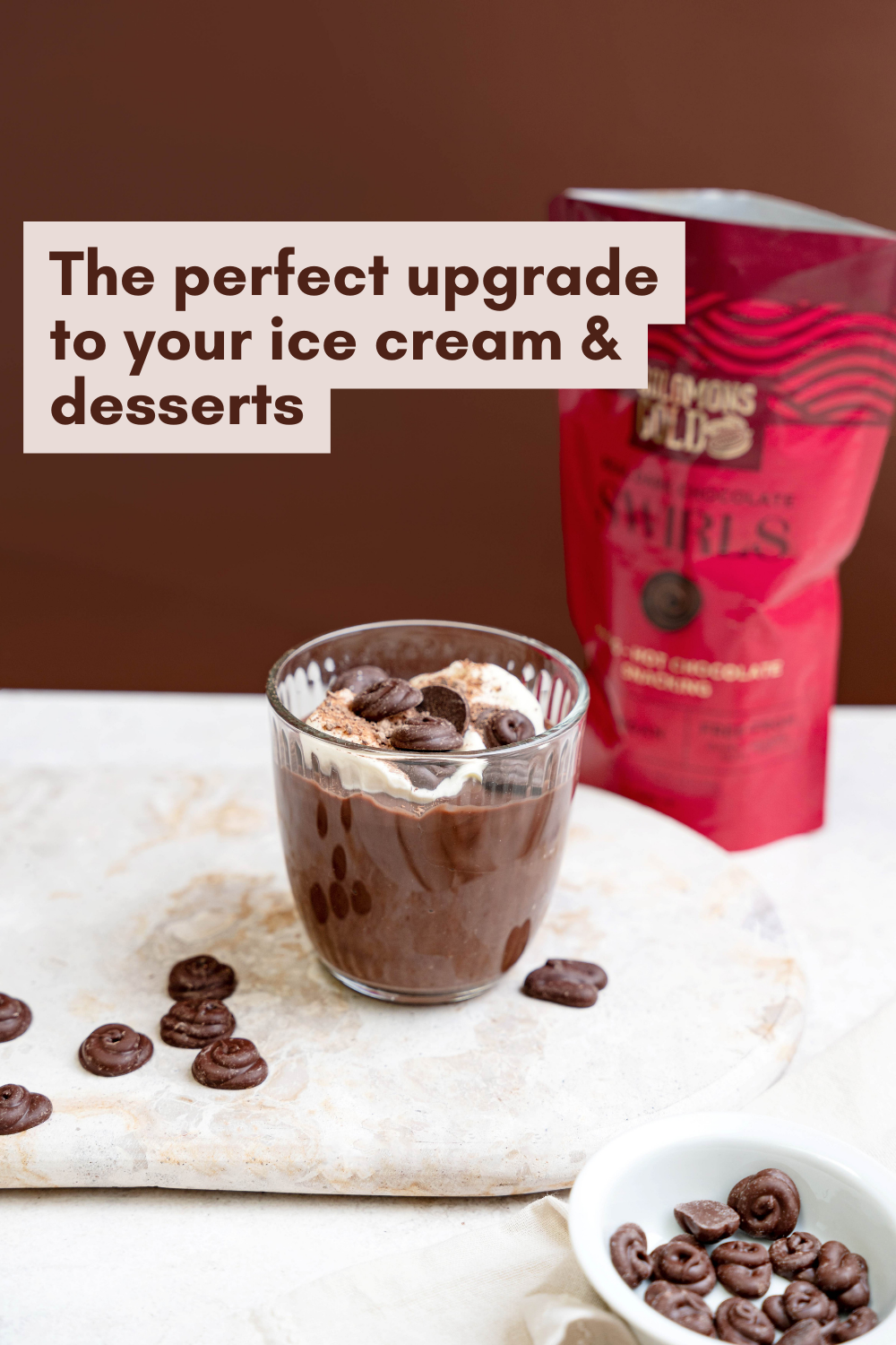 Dark Chocolate Swirls 58% - 150g