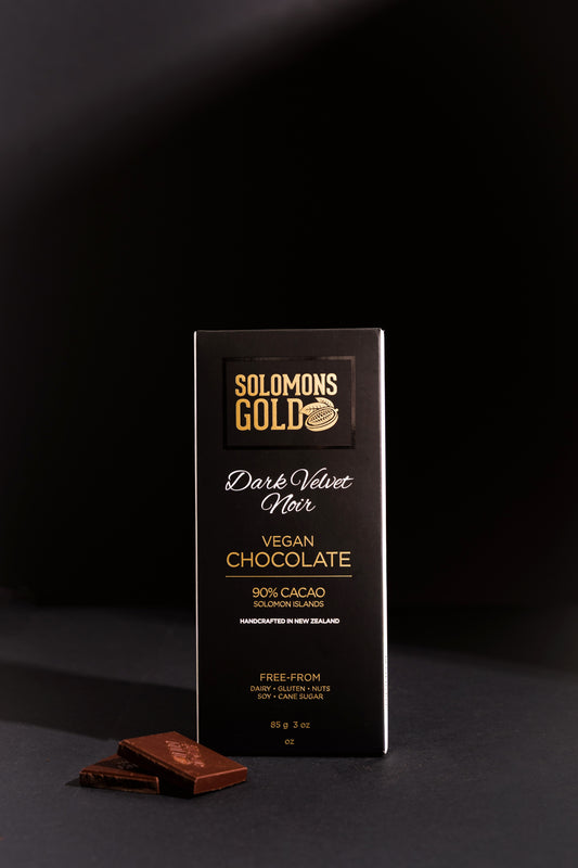 Dark Velvet Noir 90% Chocolate Bar - 85g