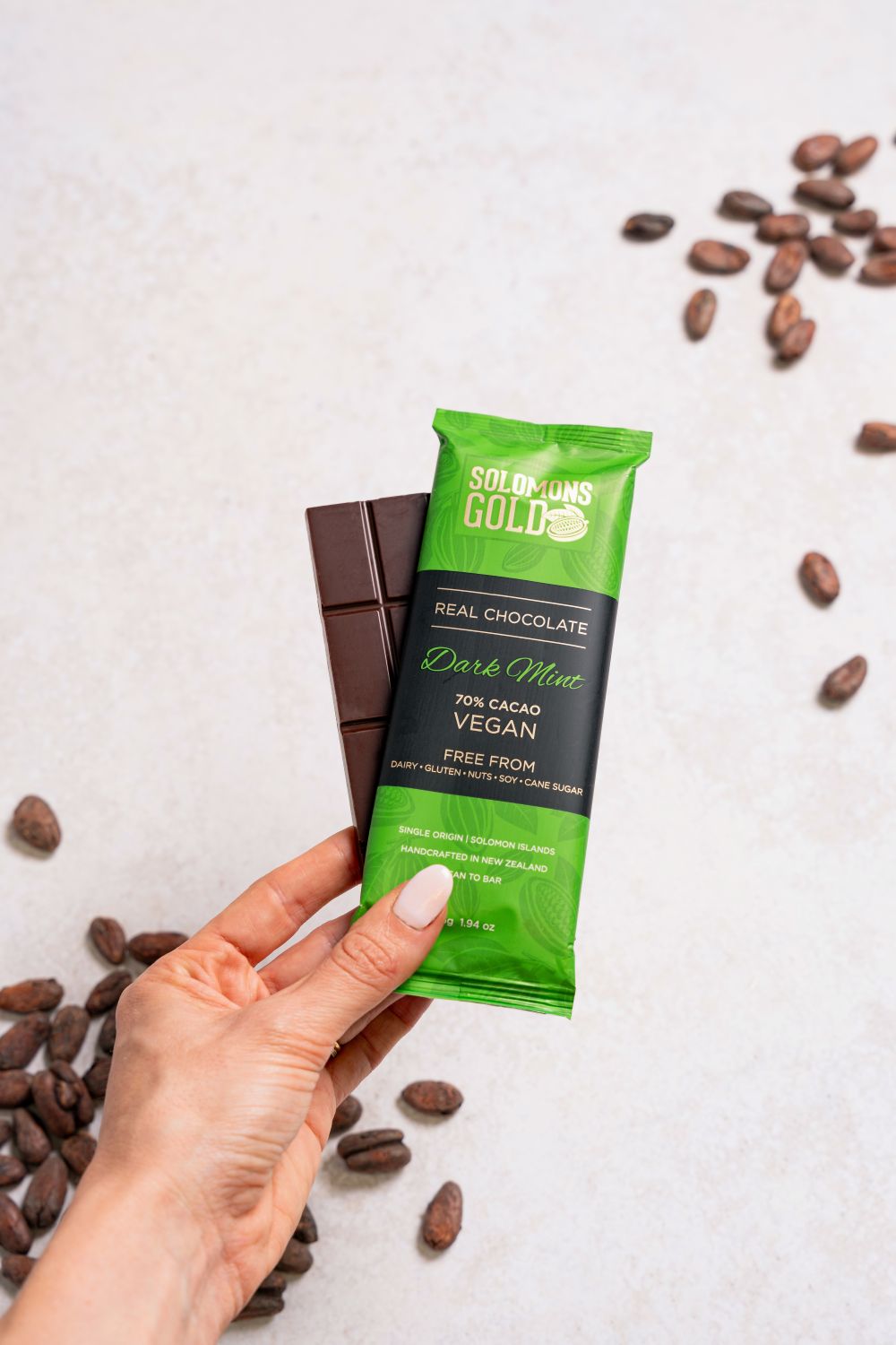 Dark Mint 70% Chocolate Bar - 55g