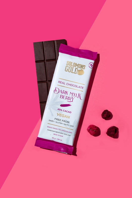 Dark Mylk Berry 45% Chocolate Bar - 55g