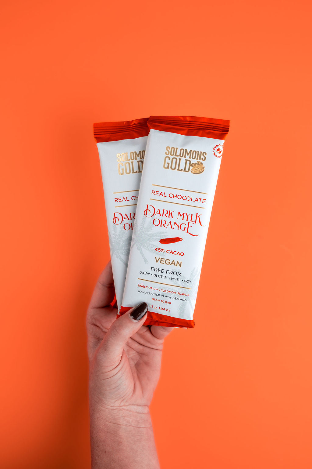 Dark Mylk Orange 45% Chocolate Bar - 55g