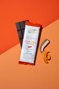 Dark Mylk Orange 45% Chocolate Bar - 55g