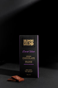 Dark Velvet 65% Chocolate Bar Box - 85g x 12