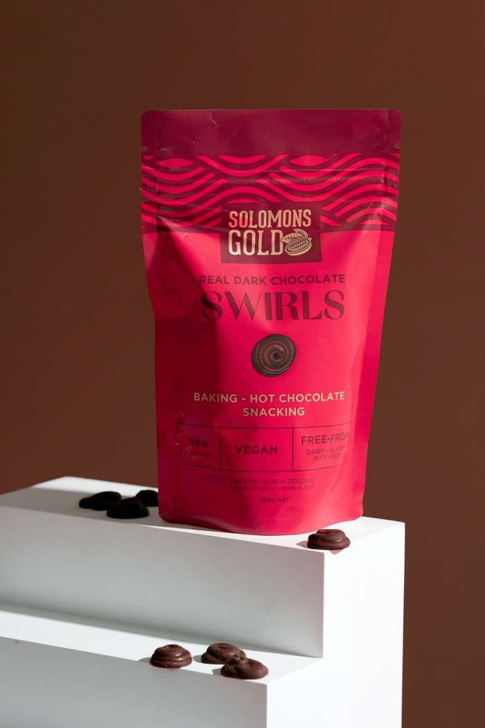 Dark Chocolate Swirls 58%, 150g