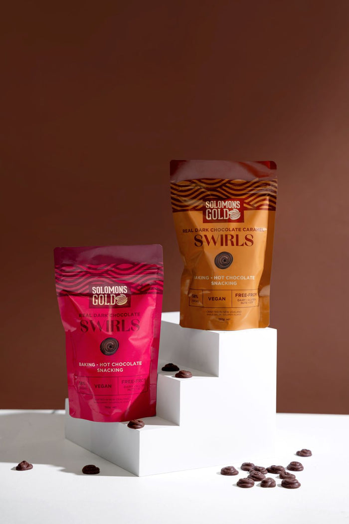 Dark Chocolate Swirls Bundle - 150G x 2