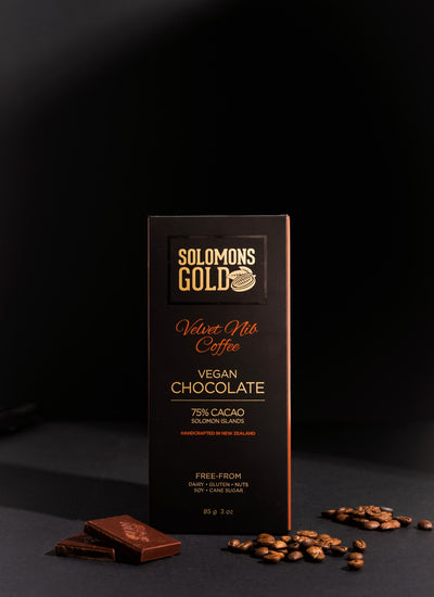 Velvet Nib Coffee 75% Chocolate Bar - 85g
