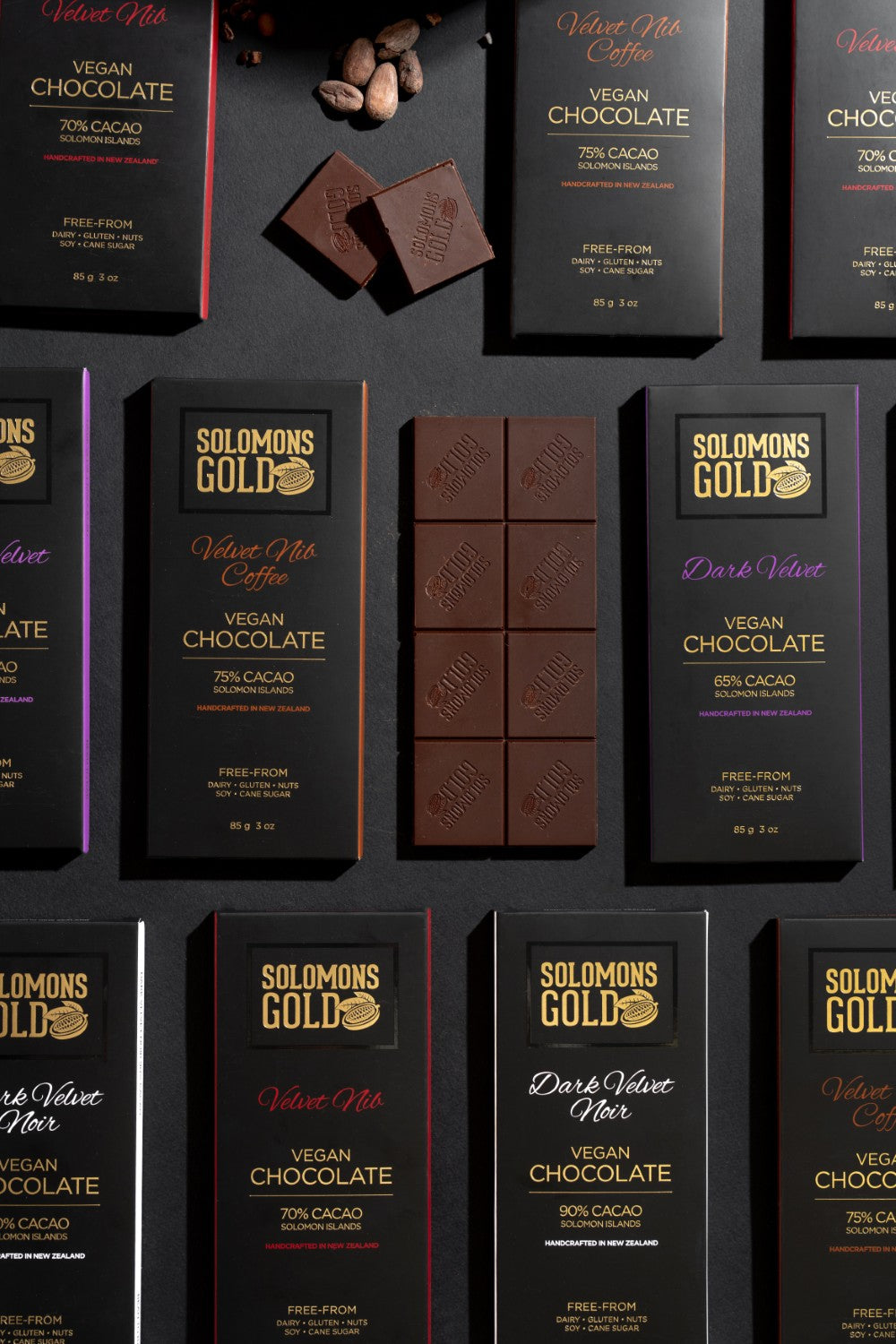 Complete Velvet Chocolate Mixed Collection Box - 85g x 12