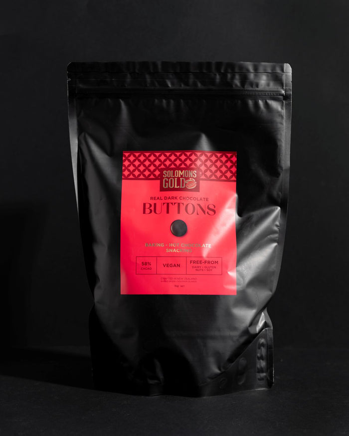 Dark Chocolate Buttons 58%, 1kg