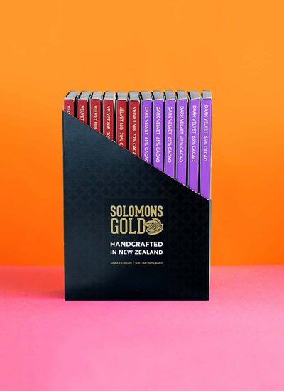 Velvet Chocolate Mixed Bar Collection Box - 85g x 12